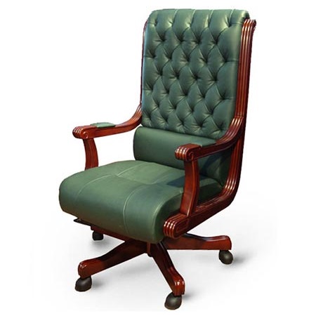 Шкіряне крісло керівника Сорренто.