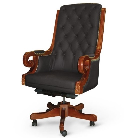 Шкіряне крісло керівника Роял.