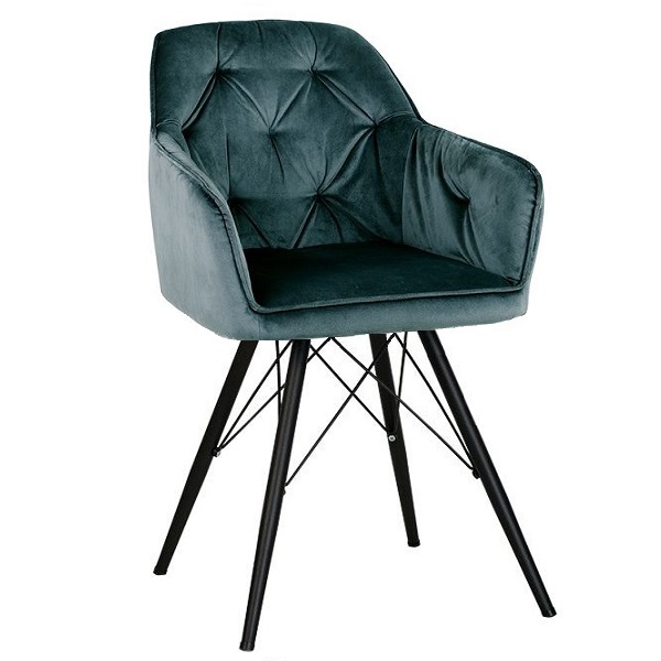 Крісло для кафе та ресторану Дастер 4 LX Black DM